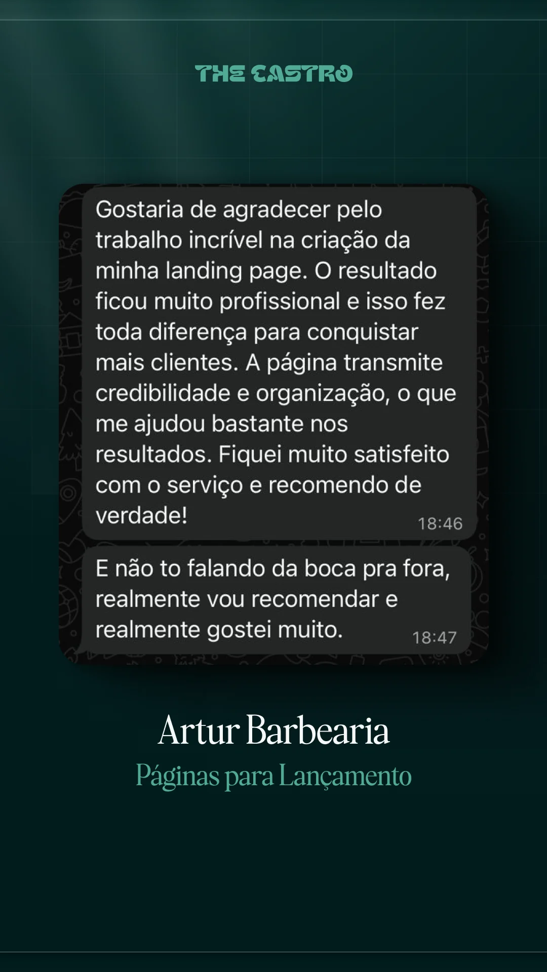 DEPOIMENTO NOVO THE CASTRO 2